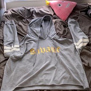 Savage grey sweatshirt